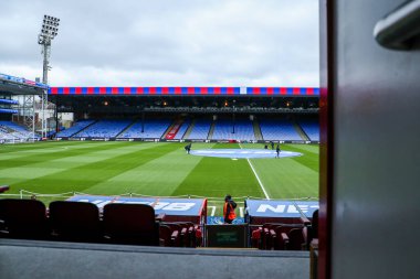 Selhurst Park 'ın Premier League maçından önceki genel görünümü Crystal Palace, Brentford' a karşı Selhurst Park, Londra, İngiltere, 26 Ocak 2025