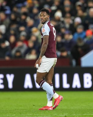 Jhon Durn of Aston Villa during the Premier League match Aston Villa vs West Ham United at Villa Park, Birmingham, United Kingdom, 26th January 2025 clipart