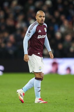 Aston Villa 'dan Donyell Malen Premier Lig karşılaşmasında Aston Villa, West Ham United' a karşı Villa Park, Birmingham, Birleşik Krallık, 26 Ocak 2025