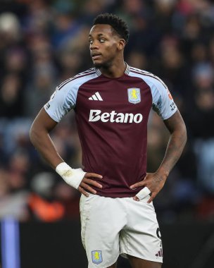 Aston Villa 'dan Jhon Durn Premier Lig karşılaşmasında Aston Villa, West Ham United' a karşı Villa Park, Birmingham, Birleşik Krallık, 26 Ocak 2025