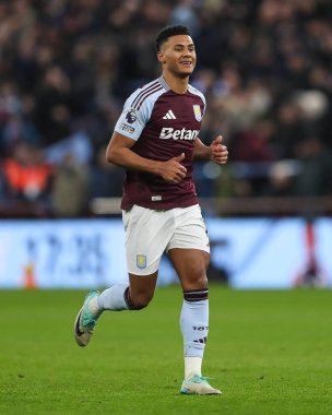 Aston Villa 'dan Ollie Watkins Premier Lig karşılaşmasında Aston Villa, West Ham United' a karşı Villa Park, Birmingham, Birleşik Krallık, 26 Ocak 2025