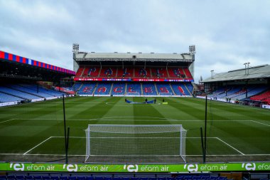Selhurst Park 'ın Premier League maçından önceki genel görünümü Crystal Palace, Brentford' a karşı Selhurst Park, Londra, İngiltere, 26 Ocak 2025