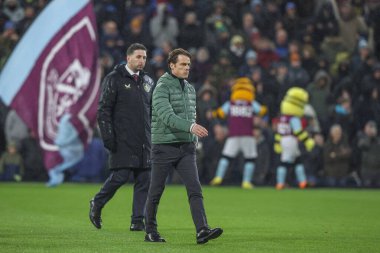Burnley 'nin Scott Parker teknik direktörü 27 Ocak 2025' te Burnley, Burnley, Burnley 'de Leeds United' a karşı oynadığı Gökyüzü İddia Şampiyonası maçında sahaya çıktı.