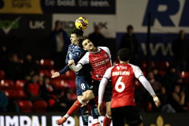 Blackpool 'dan Albie Morgan, 28 Ocak 2025' te Lincoln City - Gelder Group Sincil Bank Stadyumu 'nda oynanan 1.