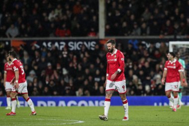 Wrexham 'dan Ollie Palmer, 28 Ocak 2025' te SToK Cae Ras, Wrexham, Birleşik Krallık 'ta oynanan Wrexham-Stevenage maçında 0-1 berabere kalma golünü attı.