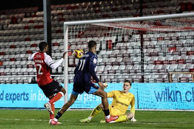 Blackpool takımından Ashley Fletcher, 28 Ocak 2025 tarihinde Lincoln City 'nin Gelder Group Sincil Bank Stadyumu' nda oynadığı maçta 1-0 berabere kaldı.