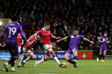 Stevenage 'dan Jake Young, 28 Ocak 2025' te İngiltere 'nin SToK Cae Ras, Wrexham takımında oynanan Wrexham-Stevenage maçında 1-3 berabere kaldı.