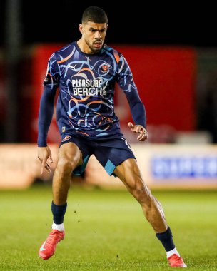 Blackpool takımından Ashley Fletcher, 28 Ocak 2025 'te Gelder Group Sincil Bank Stadyumu' nda oynanan 1.