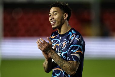 Blackpool 'dan Jordan Lawrence-Gabriel, 28 Ocak 2025' te Gelder Group Sincil Bank Stadyumu 'nda oynanan 1.