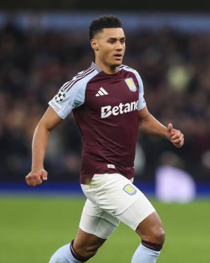 Aston Villa 'dan Ollie Watkins, UEFA Şampiyonlar Ligi Maçı sırasında Villa Park, Birmingham, Birleşik Krallık' ta 8 Aston Villa 'ya karşı Celtic maçında, 29 Ocak 2025