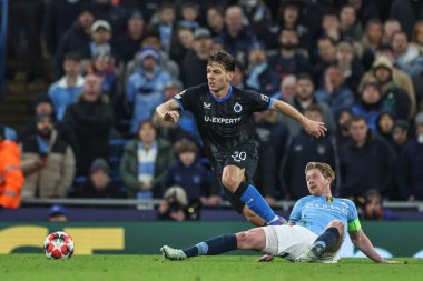 Club Brugge 'den Ardon Jashari, Manchester' daki Etihad Stadyumu 'nda 28 Ocak 2025' te oynanan 8 Manchester City vs Club Brugge maçında Manchester City 'den Kevin De Bruyne' u geçti.