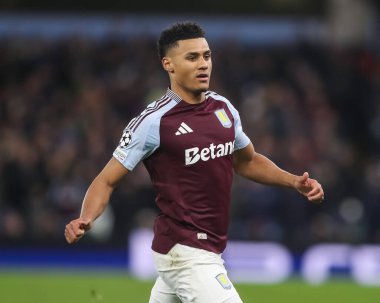 Aston Villa 'dan Ollie Watkins, UEFA Şampiyonlar Ligi Maçı sırasında Villa Park, Birmingham, Birleşik Krallık' ta 8 Aston Villa 'ya karşı Celtic maçında, 29 Ocak 2025