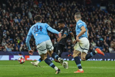 Club Brugge 'den Raphael Onyedika, UEFA Şampiyonlar Ligi Maçı' nda 9 Ocak 2025 tarihinde Etihad Stadyumu, Manchester, Birleşik Krallık 'ta 8 Manchester City vs Club Brugge maçında 0-1 öne geçti.