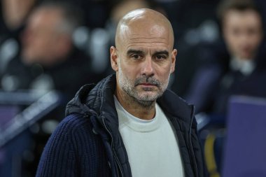 Manchester City 'nin 28 Ocak 2025 tarihinde Etihad Stadyumu' nda oynanan 8 Manchester City vs Club Brugge maçında Manchester City 'nin teknik direktörü.