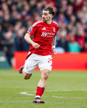 Nottingham Ormanı 'ndan Jota Silva Premier League maçı sırasında Nottingham Forest, Brighton ve Hove Albion' a karşı City Ground, Nottingham, İngiltere 'de 1 Şubat 2025' te oynandı.