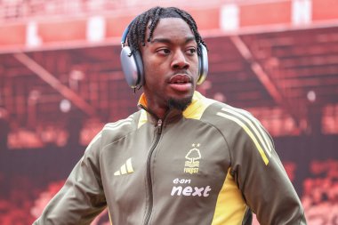 Nottingham Ormanı 'ndan Anthony Elanga Premier Lig maçı sırasında Nottingham Forest, Brighton ve Hove Albion' a karşı 1 Şubat 2025 'te İngiltere' nin Nottingham şehrinde geldi.