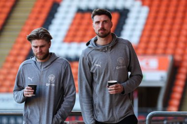Blackpool 'dan Jake Beesley, 1 Şubat 2025' te Bloomfield Road, Blackpool 'da Blackpool - Charlton Athletic maçında Sky Bet 1' in önüne geçti.