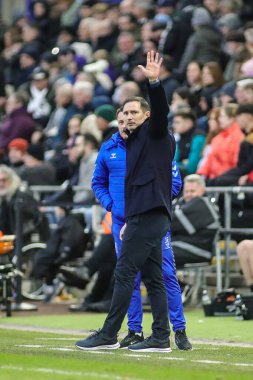 Coventry City teknik direktörü Frank Lampard Sky Bet Şampiyonası 'nda Swansea City ile Coventry City arasında 1 Şubat 2025' te Swansea.com Stadyumu 'nda oynanan karşılaşma sırasında