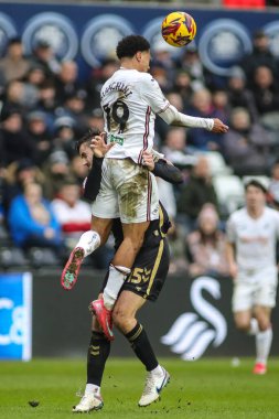 Swansea City 'den Florian Bianchini, 1 Şubat 2025' te İngiltere 'nin Swansea.com Stadyumu' nda Swansea City ile Coventry City arasındaki Sky Bet Şampiyonası karşılaşmasını kazandı.