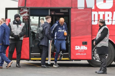 Nottingham Ormanı teknik direktörü Nuno Esprito Santo Premier Lig maçı sırasında Nottingham Forest, Brighton ve Hove Albion 'a karşı 1 Şubat 2025' te City Ground, Nottingham, İngiltere 'de geldi.