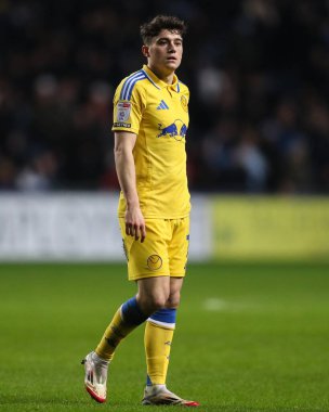 Leeds United takımından Daniel James, Coventry City - Leeds United maçında Coventry Building Society Arena, Coventry, İngiltere, 5 Şubat 2025
