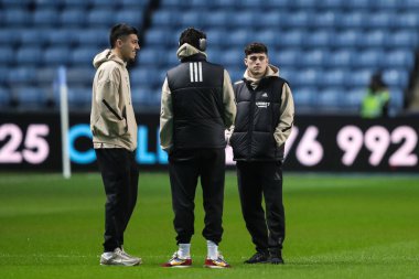 Leeds United 'dan Daniel James, Coventry City ile Leeds United arasındaki Sky Bet Şampiyonası maçı öncesinde Coventry Building Society Arena, Coventry, Birleşik Krallık' a geldi.