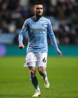 Coventry City 'den Matt Grimes, Coventry City - Leeds United maçında Coventry Building Society Arena, Coventry, Birleşik Krallık, 5 Şubat 2025