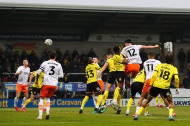 Blackpool 'dan Elkan Baggott, 8 Şubat 2025 tarihinde İngiltere' nin Trent kentindeki Pirelli Stadyumu 'nda oynanan Sky Bet 1 karşılaşmasında Burton Albion' a karşı Blackpool maçında gol atma şansı yakaladı.