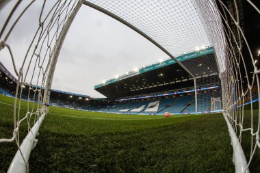 Elland Road, İngiltere 'nin Leeds şehrinde oynanan ve 8 Şubat 2025 tarihinde oynanan, Elland Road, Leeds-Millwall maçında oynanan dördüncü tur karşılaşmasında kaleden Elland Road' a genel bir bakış.