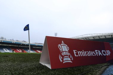 Blackburn Rovers 'ın evi olan Ewood Park' ın genel görünümü 9 Şubat 2025 'te Ewood Park, Blackburn, Birleşik Krallık' ta düzenlenen dördüncü tur Blackburn Rovers-Wolverhampton Wanderers karşılaşmasının önünde.