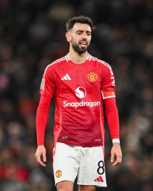 Manchester United, Manchester United 'ın 7 Şubat 2025 tarihinde Old Trafford, Manchester' da oynanan dördüncü tur maçında Bruno Fernandes ile Leicester City karşı karşıya geldi.