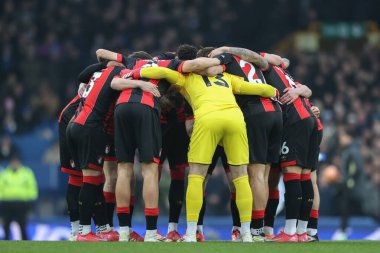 Bournemouth, 8 Şubat 2025 tarihinde İngiltere 'nin Liverpool kentinde Goodison Park' ta oynanan dördüncü tur müsabakasında, Emirates FA Cup karşılaşması öncesinde bir takım olarak bir araya geldi.