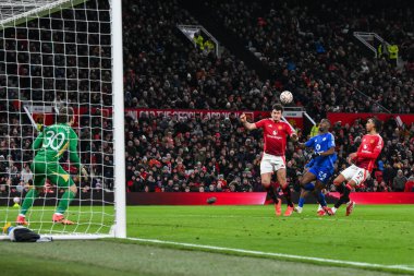 Manchester United takımından Harry Maguire, 7 Şubat 2025 tarihinde Manchester United 'ın Leicester City' ye karşı oynadığı dördüncü tur karşılaşmasında 2-1 berabere kaldı.