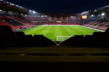 Bramall Lane 'in genel bir görüntüsü, Sheffield United' ın evi Sky Bet Şampiyonası öncesinde Sheffield United ile Middlesbrough Bramall Lane, Sheffield, İngiltere, 12 Şubat 2025