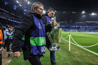 Şampiyonlar Ligi Kupası UEFA Şampiyonlar Ligi Knockout Round Play-off Manchester City - Real Madrid maçı sırasında Etihad Stadyumu, Manchester, İngiltere, 11 Şubat 2025