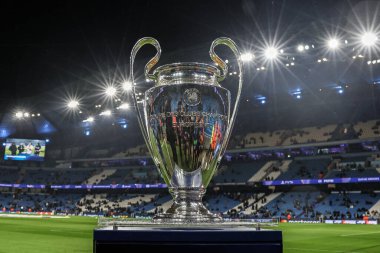 Şampiyonlar Ligi Kupası UEFA Şampiyonlar Ligi Knockout Round Play-off Manchester City - Real Madrid maçı sırasında Etihad Stadyumu, Manchester, İngiltere, 11 Şubat 2025