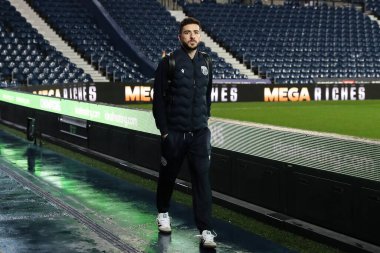 West Bromwich Albion takımından Mikey Johnston, 12 Şubat 2025 'te West Bromwich Albion' a karşı Blackburn Rovers 'ın oynadığı The Hawthorns, West Bromwich, İngiltere' deki Sky Bet Şampiyonası 'ndan önce geldi.