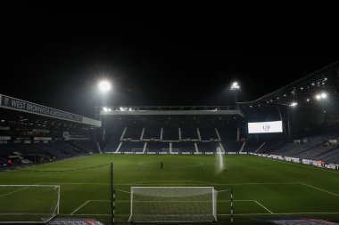The Hawthorns, West Bromwich Albion 'un evi, West Bromwich Albion maçı öncesinde The Hawthorns, West Bromwich, Birleşik Krallık' ta West Bromwich Albion, Blackburn Rovers 'a karşı.