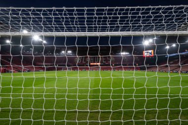 Bramall Lane 'in genel bir görüntüsü, Sheffield United' ın evi Sky Bet Şampiyonası öncesinde Sheffield United ile Middlesbrough Bramall Lane, Sheffield, İngiltere, 12 Şubat 2025