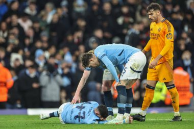 Manchester City 'den Phil Foden, Manchester City' nin 11 Şubat 2025 tarihinde Etihad Stadyumu 'nda oynanan Manchester Şampiyonlar Ligi Play-off Manchester City-Real Madrid maçında Manchester City' ye verilen penaltı sonrasında ceza sahasında sakatlandı.