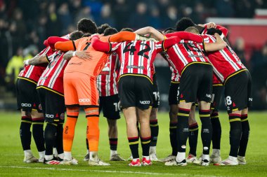 Sheffield United, 12 Şubat 2025 'te Bramall Lane, Sheffield, İngiltere' de Sheffield United ile Middlesbrough arasındaki Sky Bet Şampiyonası maçında bir araya geldi.