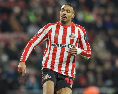 Sunderland takımından Wilson Isidor 12 Şubat 2025 'te İngiltere' nin Sunderland-Luton Town stadyumunda Sunderland-Luton maçında karşılaşacak.