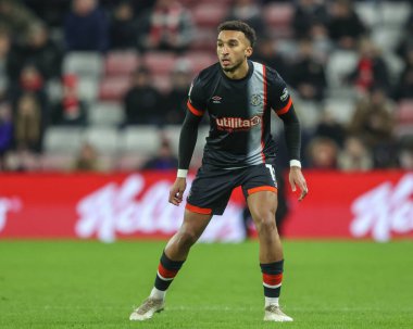 Luton Town 'dan Jacob Brown, Sky Bet Şampiyonası' nda Sunderland, Luton Town 'a karşı 12 Şubat 2025' te Sunderland, Sunderland Stadyumu 'nda karşılaşacak.