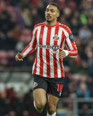 Sunderland takımından Wilson Isidor 12 Şubat 2025 'te İngiltere' nin Sunderland-Luton Town stadyumunda Sunderland-Luton maçında karşılaşacak.
