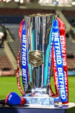 Betfred Süper Lig Kupası, 13 Şubat 2025 'te İngiltere' nin Wigan kentinde oynanan The Brick Community Stadyumu 'nda oynanan Wigan Warriors - Leigh Leopards maçı öncesinde oynanacak.