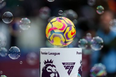15 Şubat 2025 'te Londra' daki Londra Stadyumu 'nda oynanan Premier League maçından önceki Nike Flight maçının genel görüntüsü.
