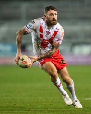 St. Helens takımından Daryl Clark, 15 Şubat 2025 'te St Helens' in Wicked Stadyumu 'nda oynadığı St. Helens - Salford Red Devils maçında ilk raundu kazandı.