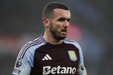 Aston Villa 'dan JohnMcGinn Premier Lig maçında Aston Villa, Ipswich Town' a karşı, Birmingham, Birleşik Krallık Villa Parkı, 15 Şubat 2025