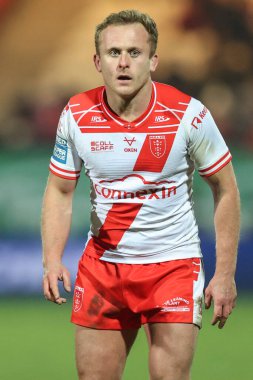 Hull KR takımından Jez Litten, 1. Betfred Süper Lig karşılaşmasında Hull KR ile Castleford Tigers arasında oynanan Sewell Group Craven Park, Kingston üzerine Hull, Birleşik Krallık, 14 Şubat 2025