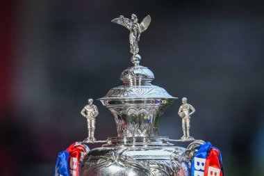 15 Şubat 2025 'te St Helens, St Wicked Stadyumu' nda oynanan Betfred Süper Lig karşılaşması öncesinde oynanan kupa müsabakasının ayrıntıları.